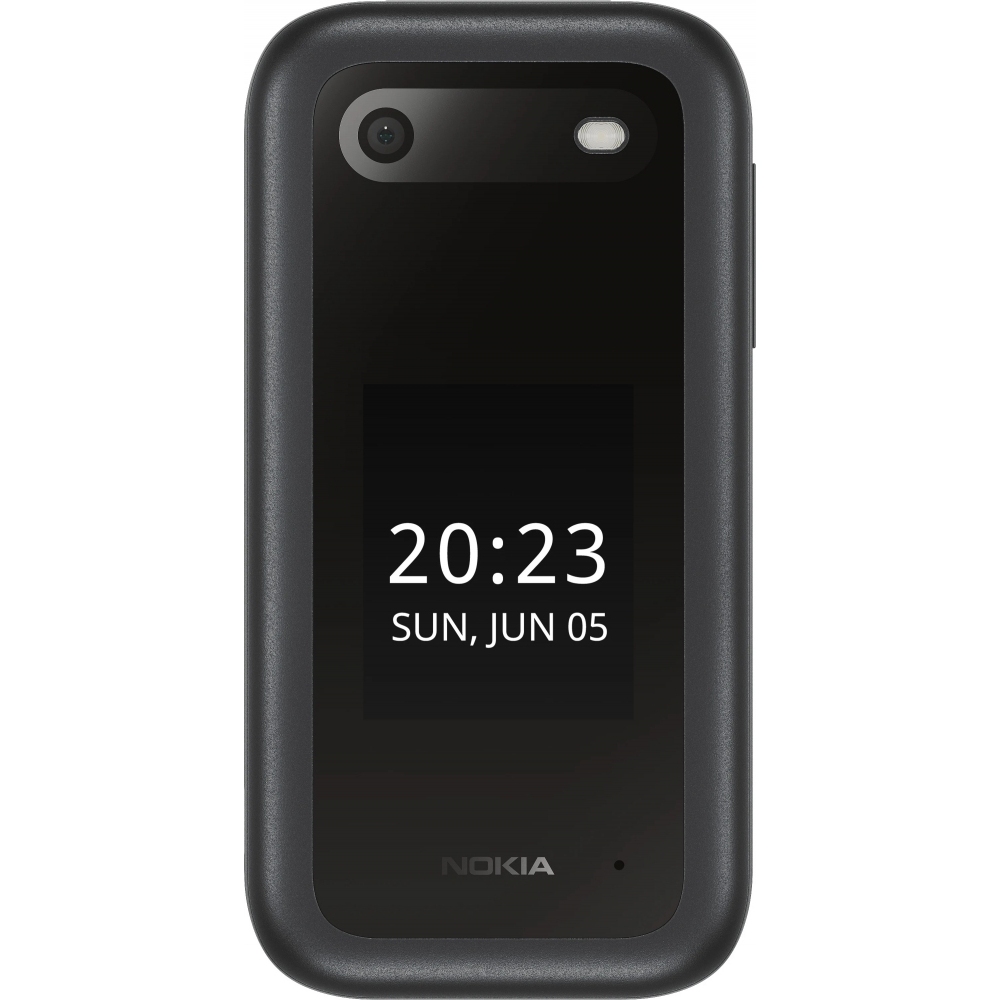 Мобільний телефон Nokia 2660 Flip TA-1469 DS EAC UA Black (1GF011PPA1A01) Діагональ дисплея 2.8