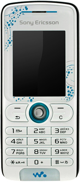 Мобильный телефон SONY ERICSSON W200i (aquatic white)