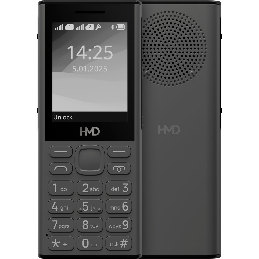 Мобільний телефон HMD 130 MUSIC TA-1717 DS Dark Grey (SP01Z07Z2218Y)