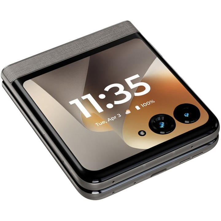 У Фокстрот Смартфон MOTOROLA Razr 70 8/256GB Dual Sim Hematite Stone Grey (PBB60052UA)