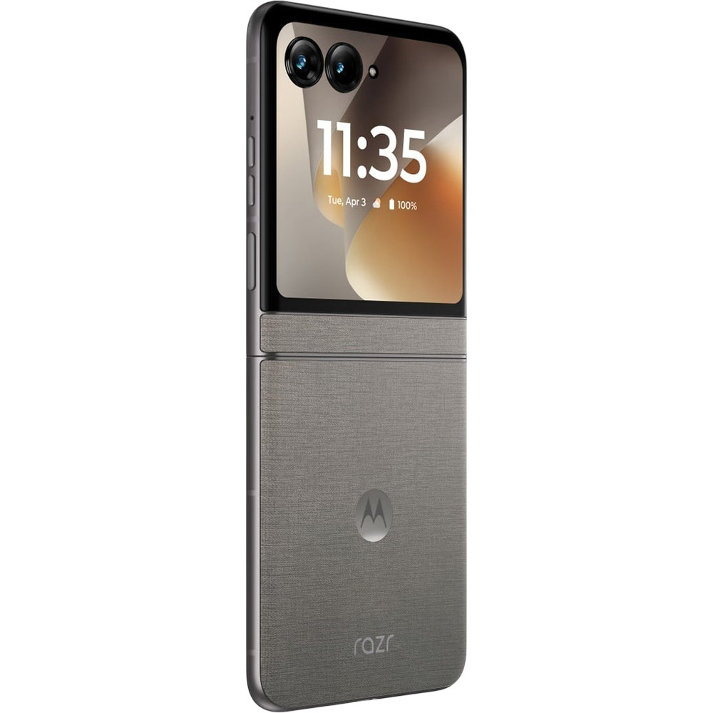 Фото Смартфон MOTOROLA Razr 70 8/256GB Dual Sim Hematite Stone Grey (PBB60052UA)