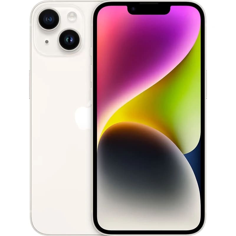 Apple iPhone 14 ホワイト 本体 Б/у APPLE iPhone 14 256Gb Starlight BREEZY (Восстановленный, B) ᐉ