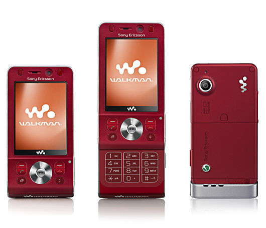 Мобильный телефон SONY ERICSSON W910i (hearty red)