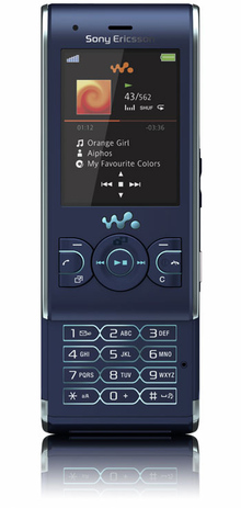 Мобильный телефон SONY ERICSSON W595 (blue)