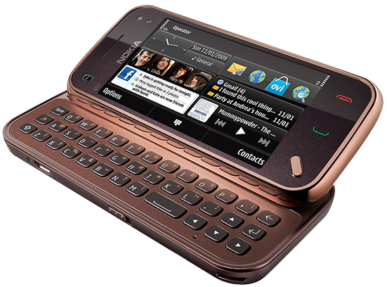 Смартфон NOKIA N97 mini (garnet) Встроенная память, Гб 8