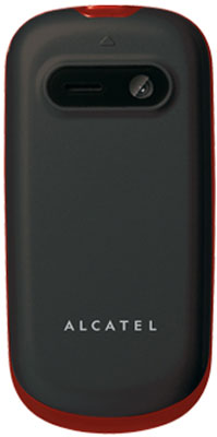 Мобільний телефон ALCATEL OT-383 (cherry red-black) Матриця TFT