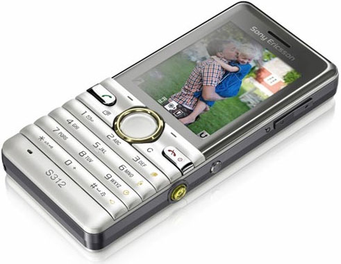 Мобильный телефон SONY ERICSSON S312 (silver)