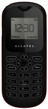 Мобільний телефон ALCATEL OT-105 (deep red)