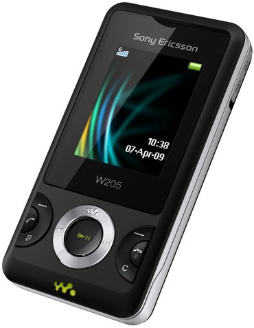 Мобильный телефон SONY ERICSSON W205 Kit (black)