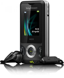 Мобильный телефон SONY ERICSSON W205 Kit (black)