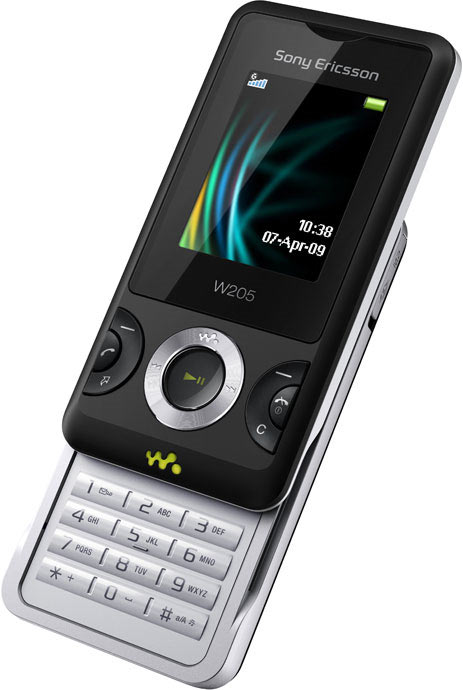 Мобильный телефон SONY ERICSSON W205 Kit (black) Матрица TFT