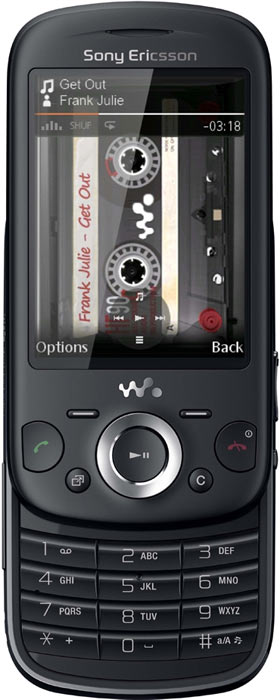 Мобільний телефон sonyericsson W20i Zylo Діагональ дисплея 2.6