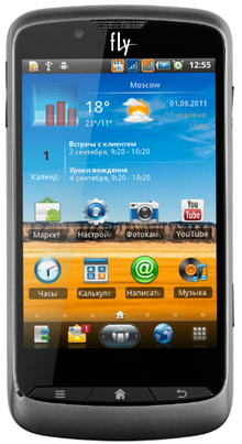 Смартфон FLY IQ260 Dual Sim (dark gun)