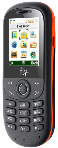 Мобильный телефон FLY DS103 Duos (orange) Диагональ дисплея 1.7