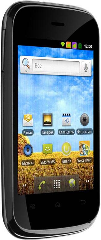 Смартфон IQ256 Dual Sim (black) Діагональ дисплея 3.5