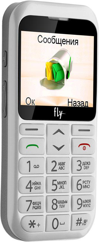 Мобільний телефон FLY EZZY4 Dual Sim (white) Матриця TFT