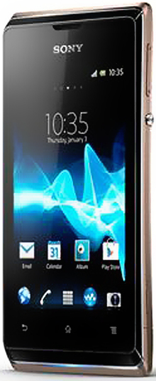 Смартфон SONY Xperia E C1605CH (світло-золотий)