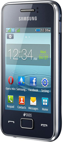 Мобильный телефон SAMSUNG GT-S5222 Star 3 Duos IBR (indigo blue)