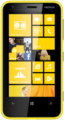 Смартфон NOKIA Lumia 620 (yellow)