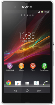 Смартфон SONY Xperia Z C6603 white