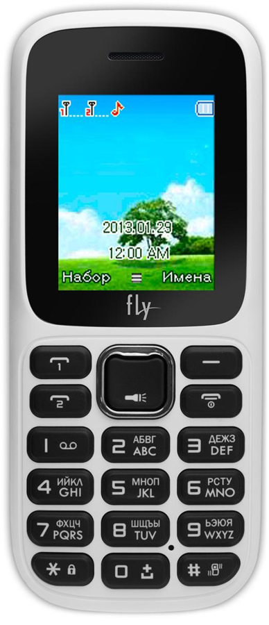 Мобільний телефон FLY DS106 Dual Sim (white)