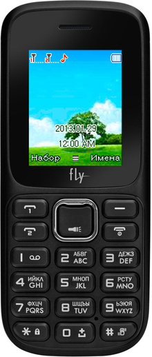 Мобільний телефон FLY DS106 Dual Sim (black)