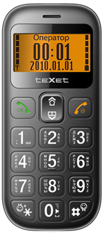 Мобильный телефон TEXET TM-B111 (black)