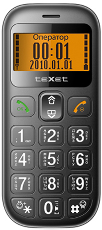 Мобильный телефон TEXET TM-B111 (black)