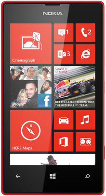 Смартфон NOKIA 520 Lumia (red)