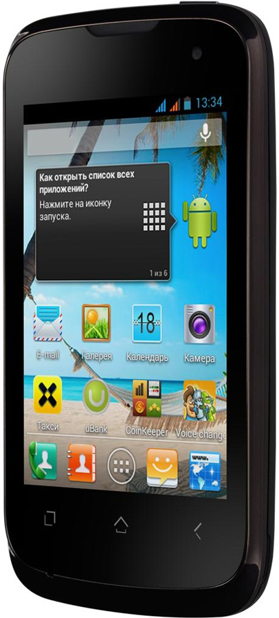 Смартфон FLY IQ430 Dual Sim (black) Вбудована пам’ять, Гб 4