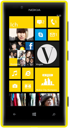 Смартфон NOKIA Lumia 720 (yellow)