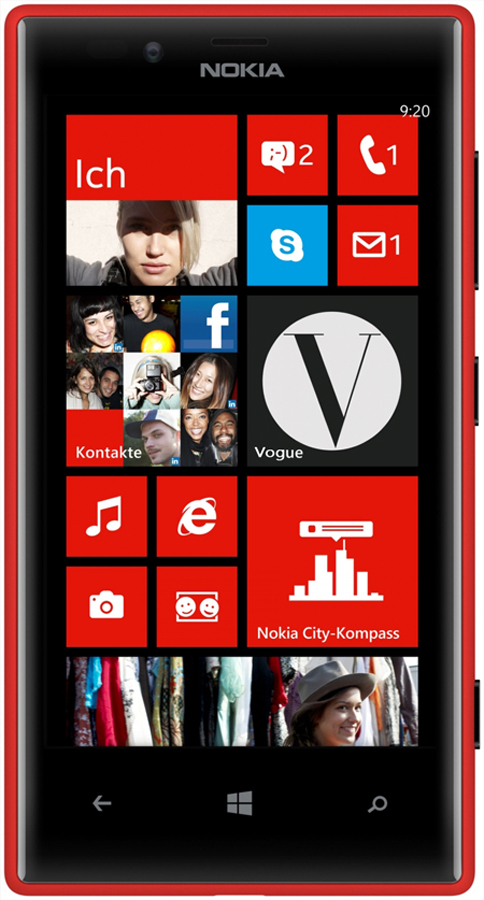 Смартфон NOKIA Lumia 720 (red)