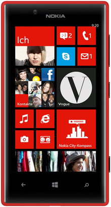 Смартфон NOKIA Lumia 720 (red)