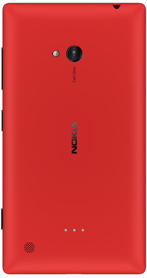 Смартфон NOKIA Lumia 720 (red) Оперативная память, Гб 0.5