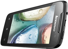 Смартфон LENOVO A390 DUAL SIM BLACK