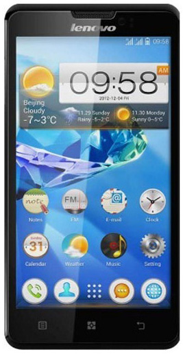 Смартфон LENOVO P780 Dual Sim (deep black)