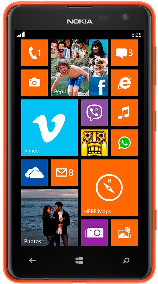 Смартфон NOKIA 625 Lumia (orange)