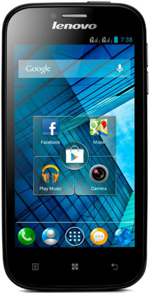 Смартфон LENOVO A706 3G DUAL SIM (black)