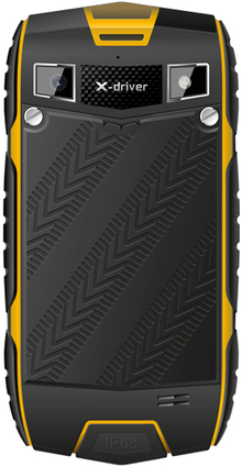 Смартфон TEXET TM-4104R X-driver (black/yellow)