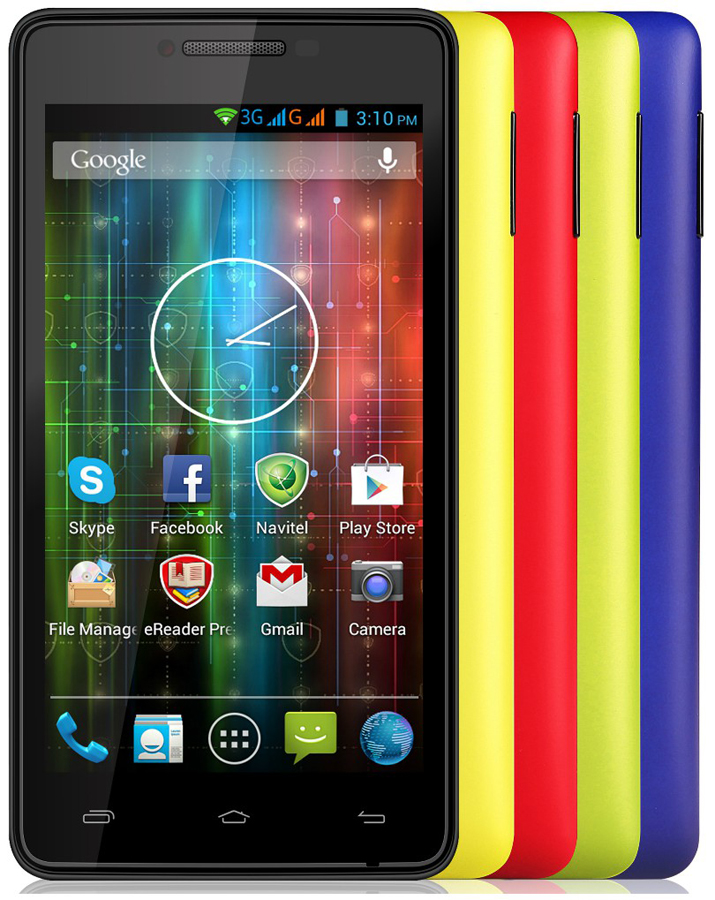 Смартфон PRESTIGIO MultiPhone 5450 DUO Black (PAP5450DUO) Матриця TFT