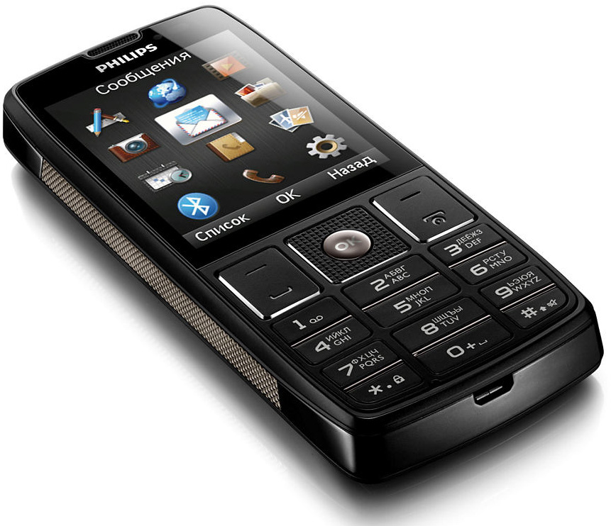 Фото 4 Мобільний телефон PHILIPS Xenium Х5500 Dual Sim (black)