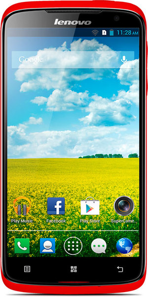 Смартфон LENOVO S820 Dual Sim (red)