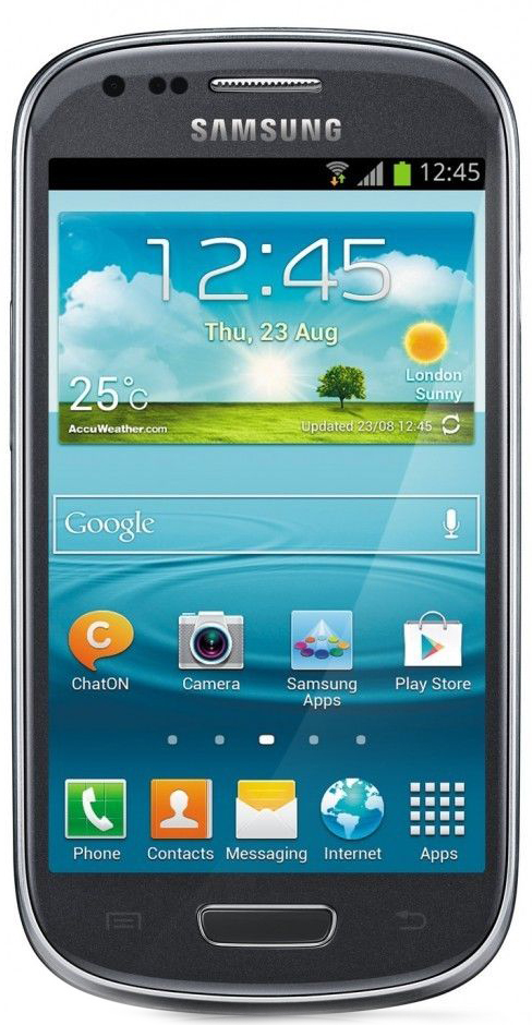 Смартфон SAMSUNG GT-I8200 Galaxy S3 Mini TAA (titan gray)