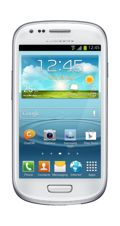 Смартфон SAMSUNG GT-I8200 Galaxy S3 Mini (ceramic white)