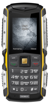 Смартфон TEXET TM-511R Black / Yellow