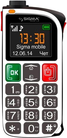 Мобільний телефон SIGMA mobile Comfort 50 Light White