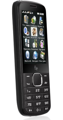 Мобільний телефон FLY TS111 Triple Sim (black) Діагональ дисплея 2.8