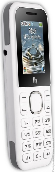 Мобільний телефон FLY DS107D Dual Sim (white) Матриця TFT