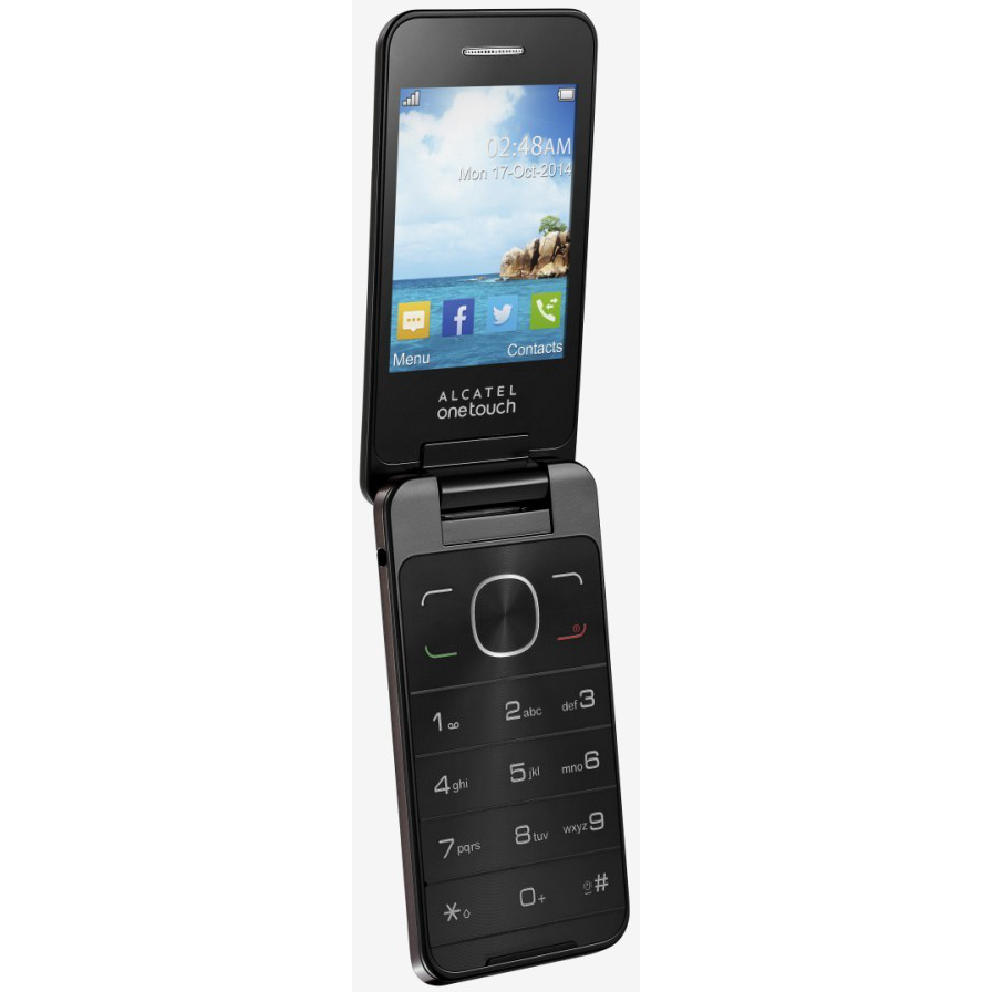 Мобільний телефон ALCATEL One Touch 2012D (dark chocolate) Діагональ дисплея 2.8