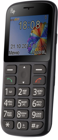 Телефон FLY EZZY6 Dual Sim (black)